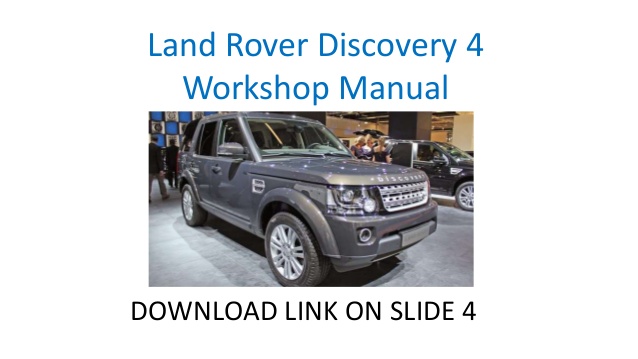 Download range rover manual